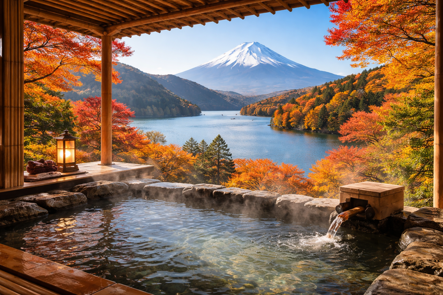 Days 4–5: Hakone — Foliage Framing Mount Fuji
