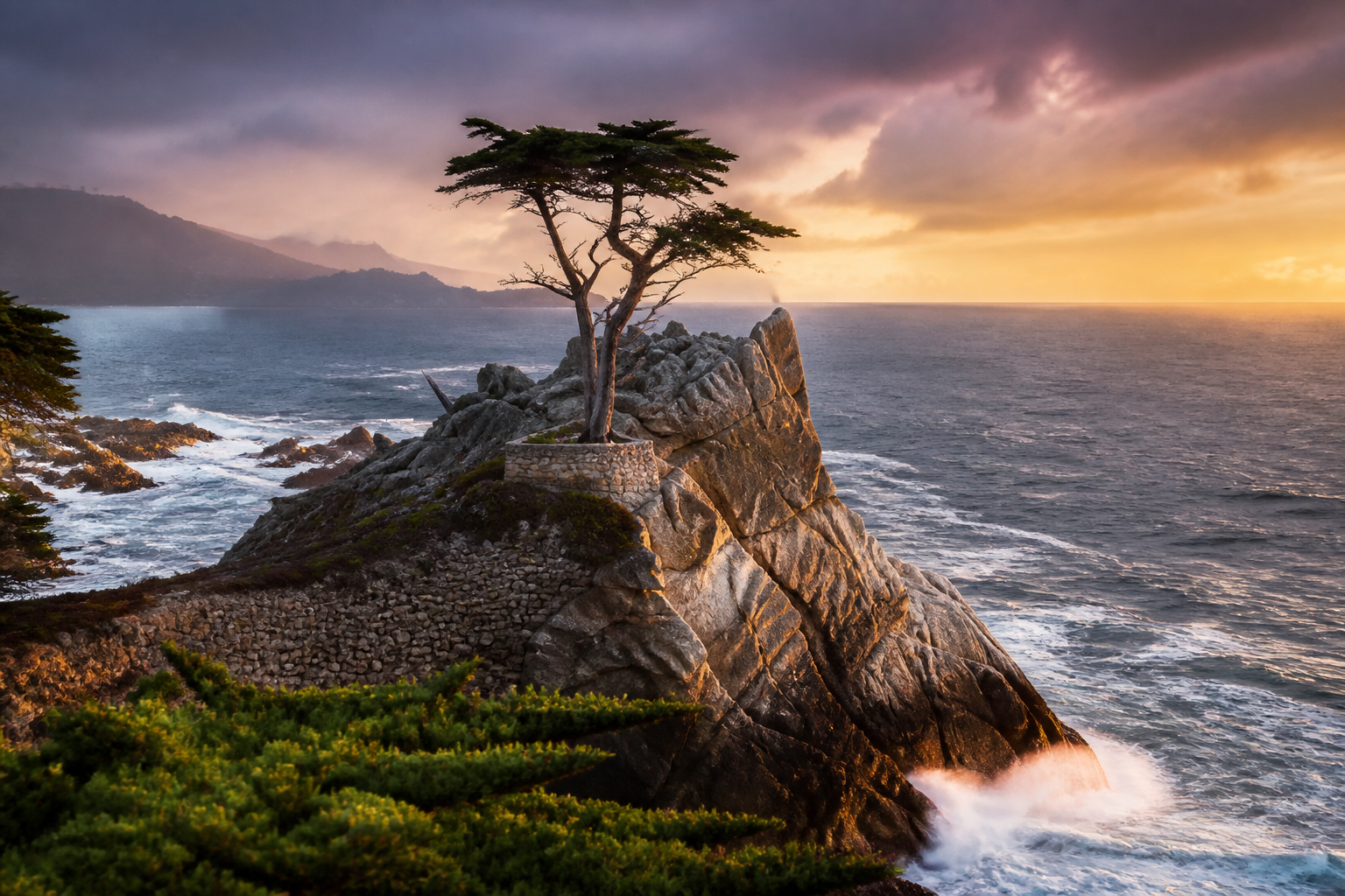 Sunny clear day at Carmel Beach — ideal weather for a Monterey and Carmel vacation in 2026