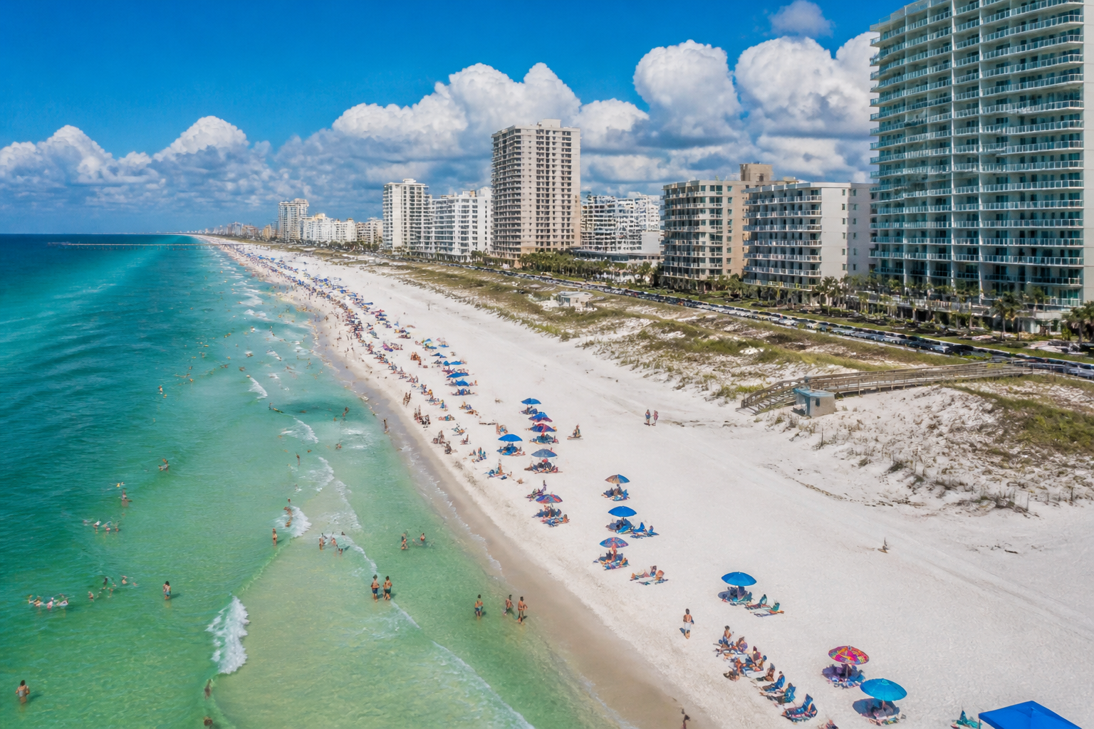 Orange Beach Vacation Guide 2026 — Alabama's Gulf Coast, Vacation Rentals & The Wharf