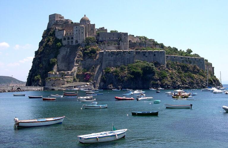 Aragonese Castle Ischia, Italy